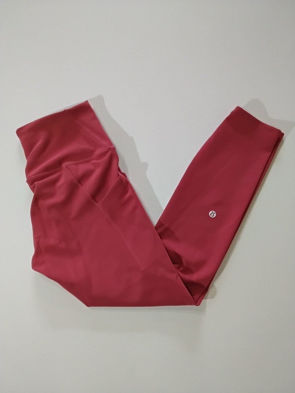 Lululemon High Rise Leggings Womens 6 Mauve Yoga Gym Workout Activewear Pants